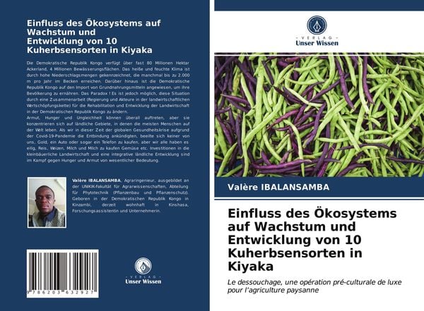 Produktbild: Einfluss des &Ouml;kosystems auf Wachstum und Entwicklung von 10 Kuherbsensorten in Kiyaka