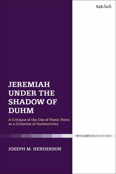 Produktbild: Jeremiah Under the Shadow of Duhm