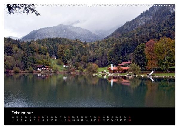 Produktbild: Unterw&ouml;ssen im Chiemgau - Luftkurort und mehr (Wandkalender 2027 DIN A2 quer), CALVENDO Monatskalender