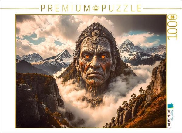Produktbild: CALVENDO Puzzle Apu Berggeister der Inka | 1000 Teile Lege-Gr&ouml;&szlig;e 64x48cm Foto-Puzzle f&uuml;r gl&uuml;ckliche Stunden