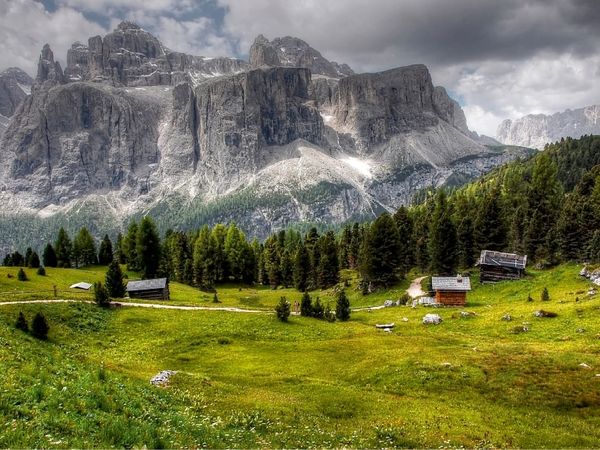Produktbild: CALVENDO Puzzle Sella Meisules - Gr&ouml;den Dolomiten | 1000 Teile Lege-Gr&ouml;&szlig;e 64x48cm Foto-Puzzle f&uuml;r gl&uuml;ckliche Stunden
