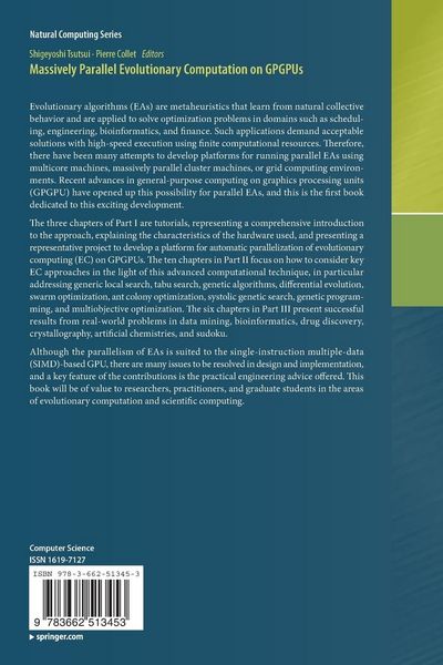 Produktbild: Massively Parallel Evolutionary Computation on GPGPUs