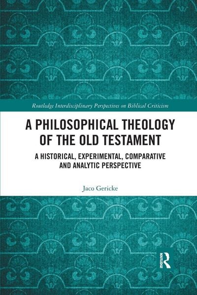 Produktbild: A Philosophical Theology of the Old Testament