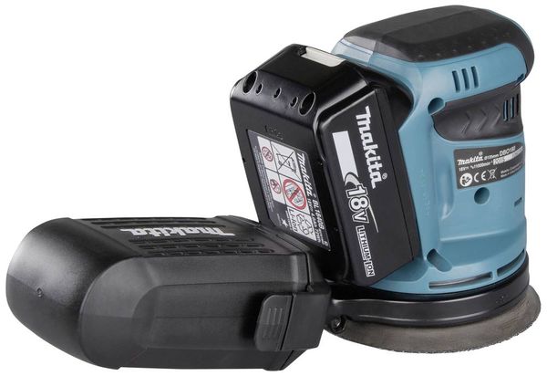Produktbild: Makita DBO180Z Akku-Exzenterschleifer ohne Akku, ohne Ladeger&auml;t 18V &Oslash; 125mm