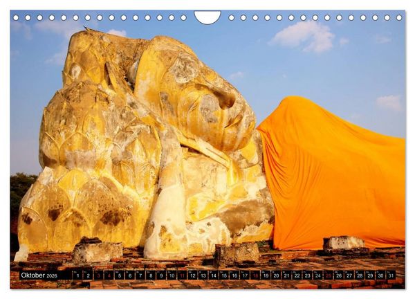 Produktbild: Ayutthaya - Thailands alte Hauptstadt (Wandkalender 2026 DIN A4 quer), CALVENDO Monatskalender