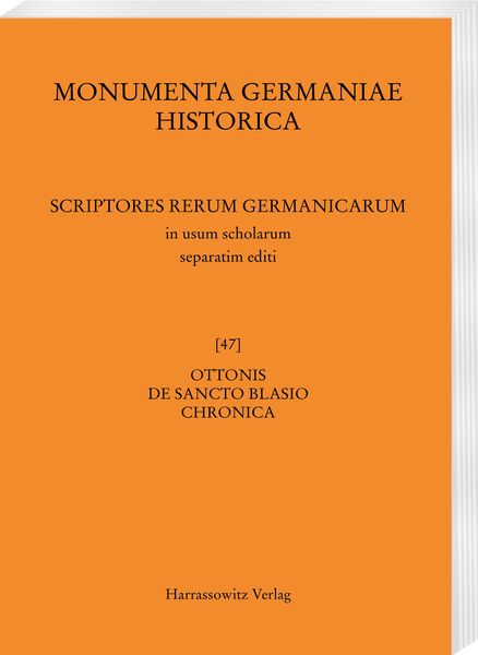 Produktbild: Ottonis de Sancto Blasio Chronica