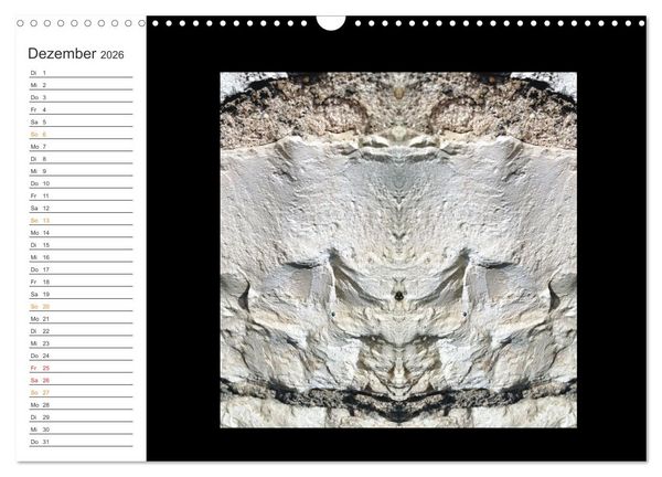 Produktbild: LiTH-Os Antlitze des Sandsteins von ID AD Art Gabi Zapf (Wandkalender 2026 DIN A3 quer), CALVENDO Monatskalender