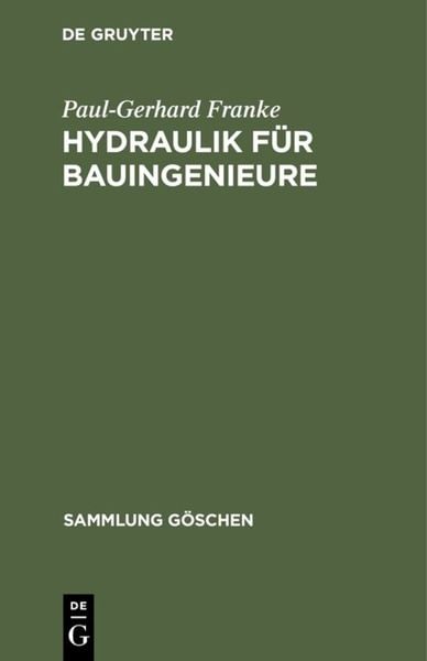 Produktbild: Hydraulik f&uuml;r Bauingenieure