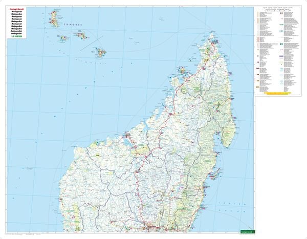 Produktbild: Madagaskar 1 : 1 000 000