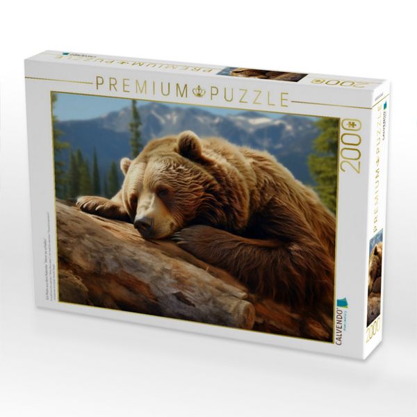 Produktbild: CALVENDO Puzzle Ein Motiv aus dem Kalender "Wenn sie schlafen" | 2000 Teile Lege-Gr&ouml;&szlig;e 90x67cm Foto-Puzzle f&uuml;r gl&uuml;ckliche Stunden