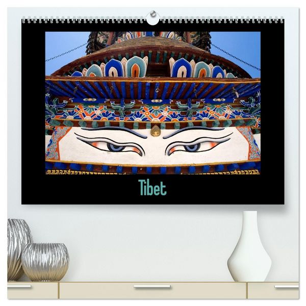 Produktbild: Tibet (hochwertiger Premium Wandkalender 2026 DIN A2 quer), Kunstdruck in Hochglanz