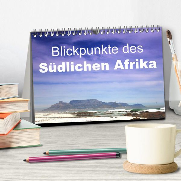 Produktbild: Blickpunkte des S&uuml;dlichen Afrika (Tischkalender 2026 DIN A5 quer), CALVENDO Monatskalender