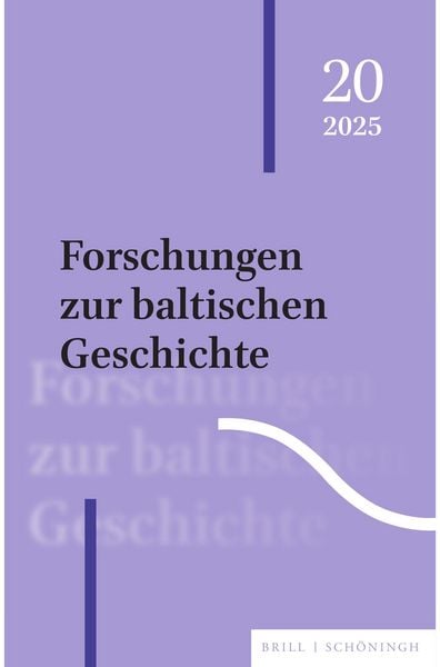 Produktbild: Forschungen zur baltischen Geschichte