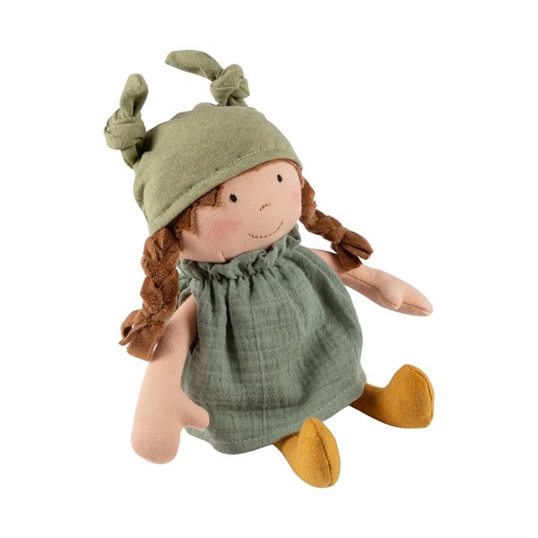 Produktbild: Sigikid 31057 - Stoffpuppe Brenda Bilipup, gr&uuml;n, 24 cm
