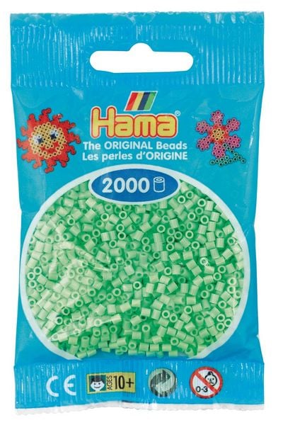Produktbild: Mini-Perl. 2000St. Past-gr&uuml;n