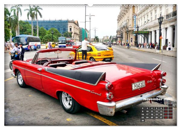 Produktbild: Dodge Coronet - Ein Traumcabrio in Kuba (hochwertiger Premium Wandkalender 2026 DIN A2 quer), Kunstdruck in Hochglanz
