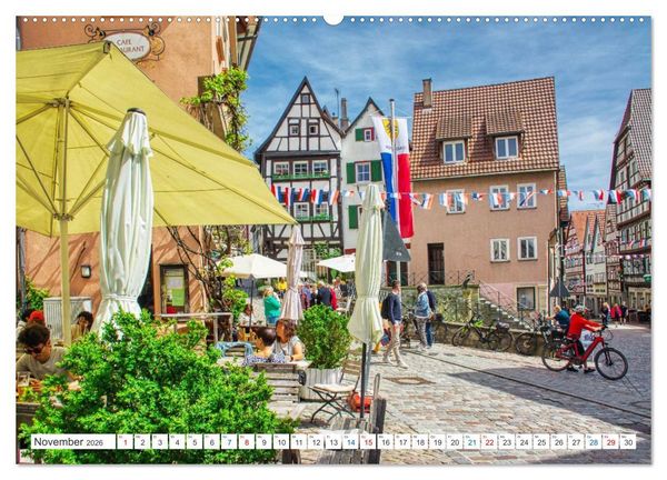 Produktbild: Bad Wimpfen - Kurstadt am Neckar (hochwertiger Premium Wandkalender 2026 DIN A2 quer), Kunstdruck in Hochglanz