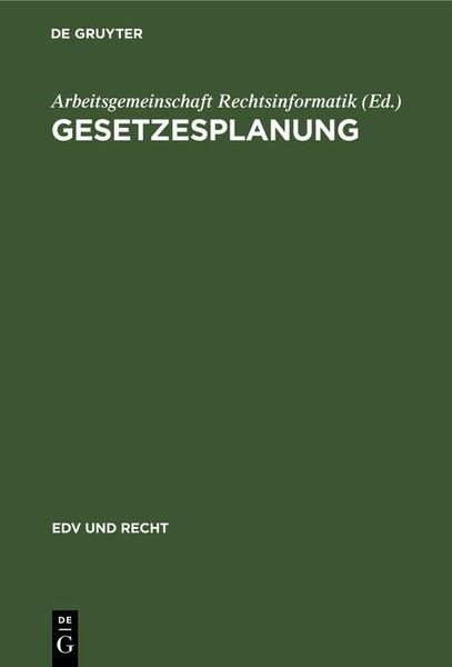 Produktbild: Gesetzesplanung