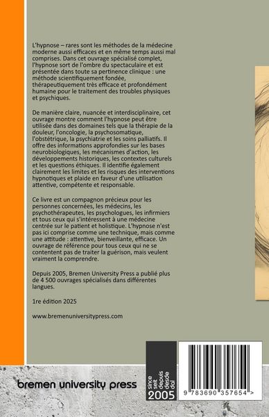 Produktbild: L'hypnose dans la m&eacute;decine moderne