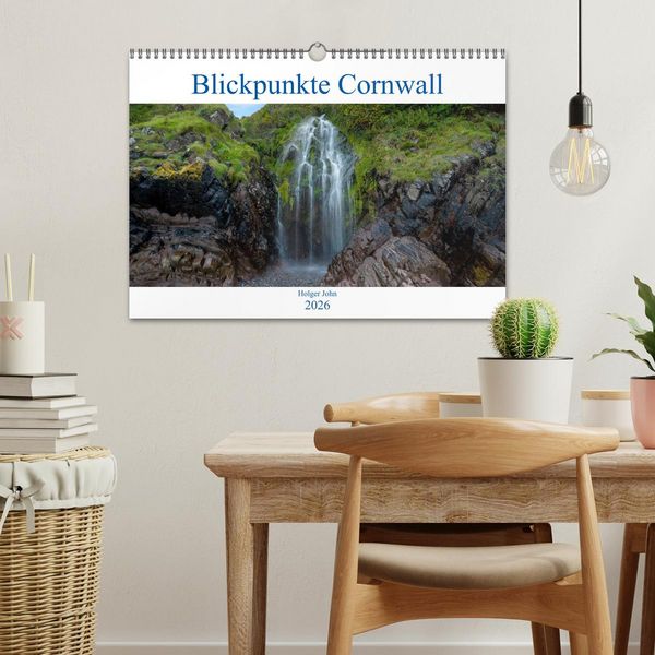 Produktbild: Blickpunkte Cornwall (Wandkalender 2026 DIN A3 quer), CALVENDO Monatskalender