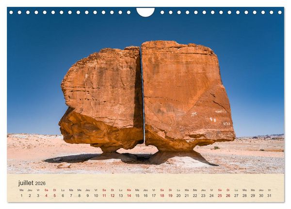 Produktbild: Arabie Saoudite - Royaume des fascinations (Calendrier mural 2026 DIN A4 vertical), CALVENDO calendrier mensuel