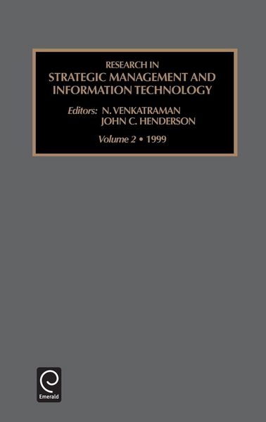 Produktbild: Research in Strategic Management and Information Technology