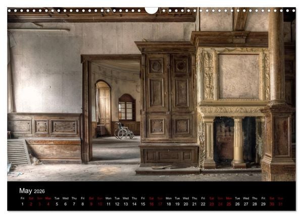 Produktbild: Abandoned Places in Germany (Wall Calendar 2026 DIN A3 landscape), CALVENDO 12 Month Wall Calendar