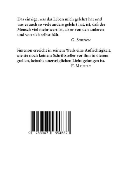 Produktbild: Leidenschaft im Werk Simenons