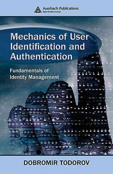 Produktbild: Todorov, D: Mechanics of User Identification and Authenticat