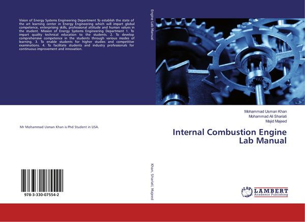 Produktbild: Internal Combustion Engine Lab Manual