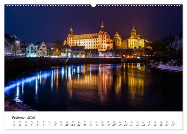 Produktbild: Romantisches Neuburg an der Donau (hochwertiger Premium Wandkalender 2026 DIN A2 quer), Kunstdruck in Hochglanz