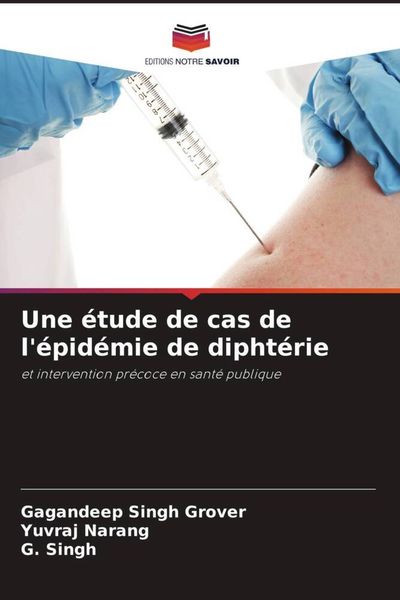 Produktbild: Une &eacute;tude de cas de l'&eacute;pid&eacute;mie de dipht&eacute;rie