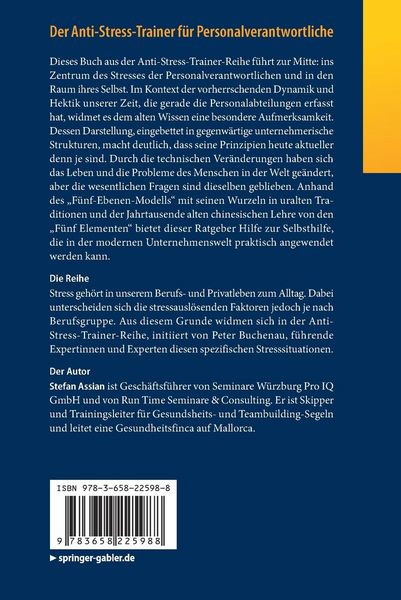 Produktbild: Der Anti-Stress-Trainer f&uuml;r Personalverantwortliche