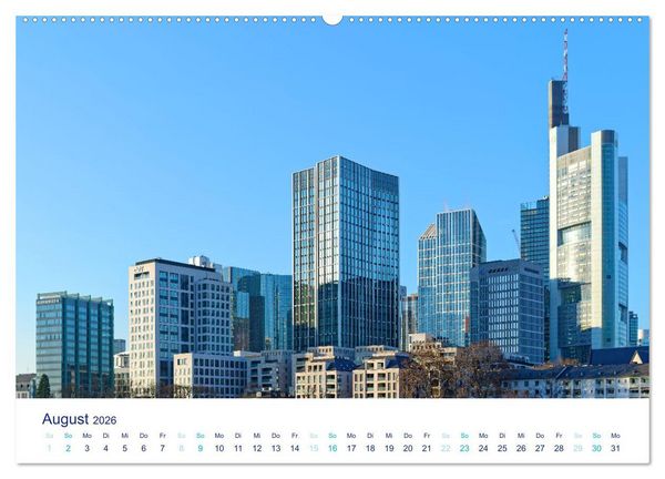 Produktbild: Fantastisches Frankfurt (hochwertiger Premium Wandkalender 2026 DIN A2 quer), Kunstdruck in Hochglanz