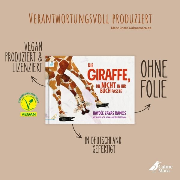Produktbild: Die Giraffe, die nicht in ihr Buch passte