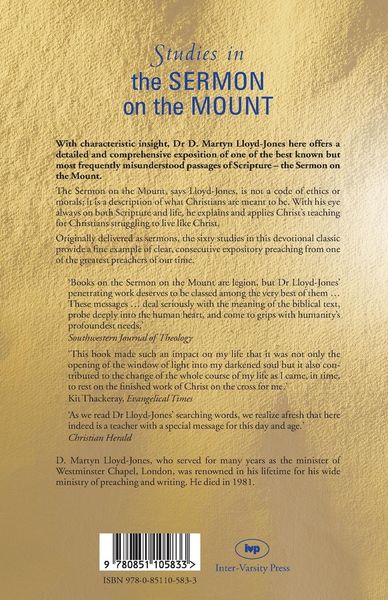 Produktbild: Studies in the sermon on the mount