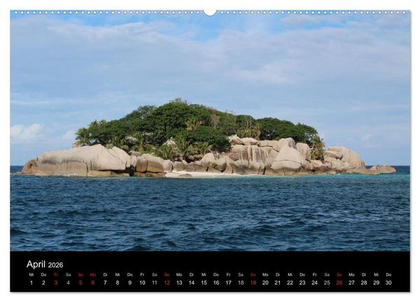 Produktbild: Seychellen (Wandkalender 2026 DIN A2 quer), CALVENDO Monatskalender