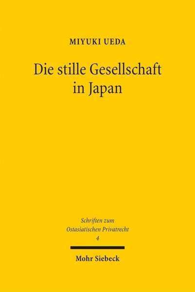 Produktbild: Die stille Gesellschaft in Japan