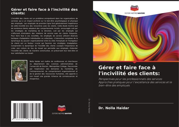 Produktbild: G&eacute;rer et faire face &agrave; l'incivilit&eacute; des clients: