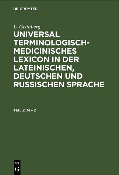 Produktbild: M &ndash; Z