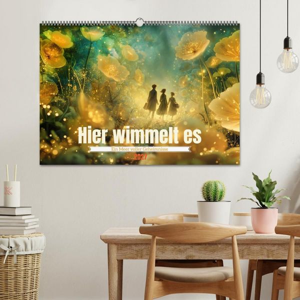 Produktbild: Hier wimmelt es (Wandkalender 2027 DIN A2 quer), CALVENDO Monatskalender