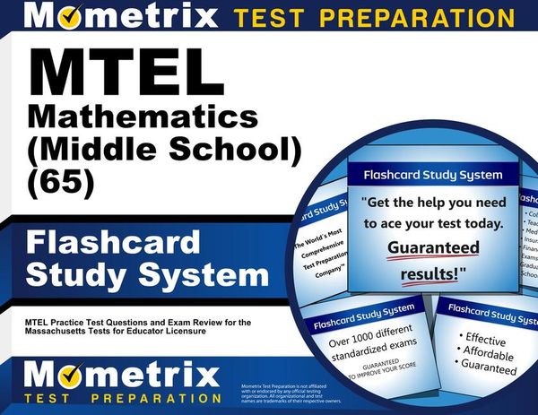 Produktbild: MTEL Mathematics (Middle School) (65) Flashcard Study System