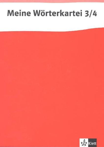 Produktbild: Meine W&ouml;rterkartei 3/4