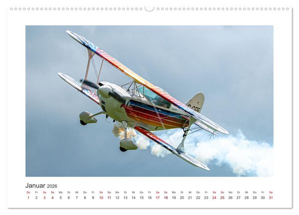 Produktbild: Helden der L&uuml;fte (hochwertiger Premium Wandkalender 2026 DIN A2 quer), Kunstdruck in Hochglanz