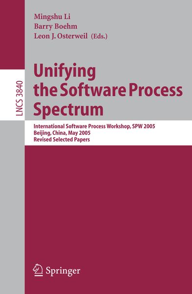 Produktbild: Unifying the Software Process Spectrum