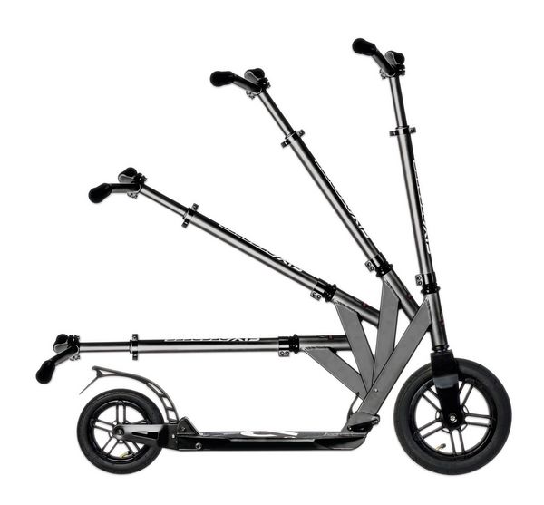 Produktbild: SIX DEGREES Alu Scooter All Terrain schw