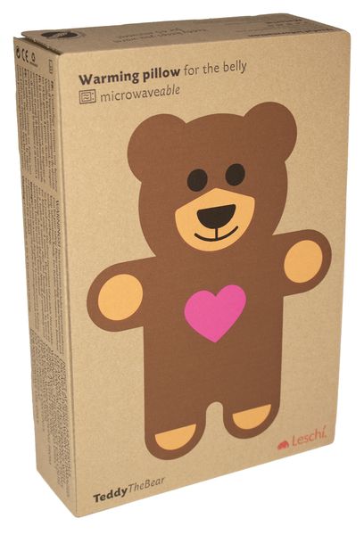 Wärmekissen ¦ Der Bär TeddySchokolade / mit Herz