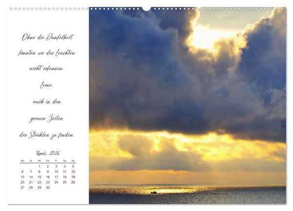 Produktbild: Der Atem der Stille - Achtsame Augenblicke in der Natur (hochwertiger Premium Wandkalender 2026 DIN A2 quer), Kunstdruck in Hochglanz