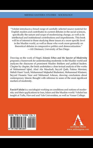 Produktbild: Islamic Ethos and the Specter of Modernity