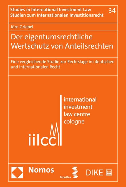 Produktbild: Der eigentumsrechtliche Wertschutz von Anteilsrechten